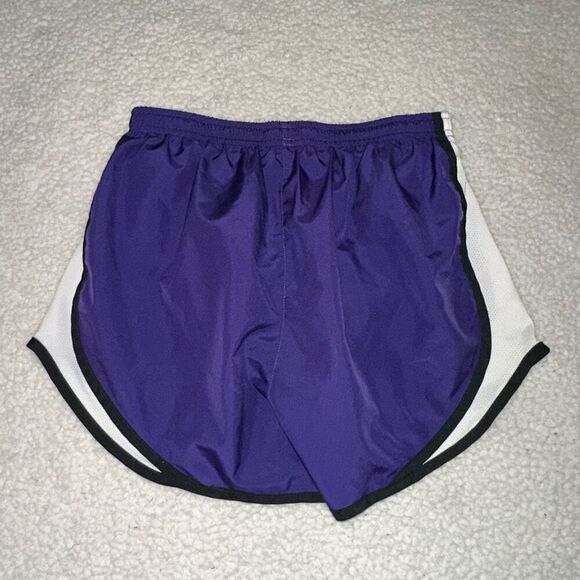 Nike Dri-fit Womens Running Shorts Royal Purple White Size Small - Picture 7 of 11
